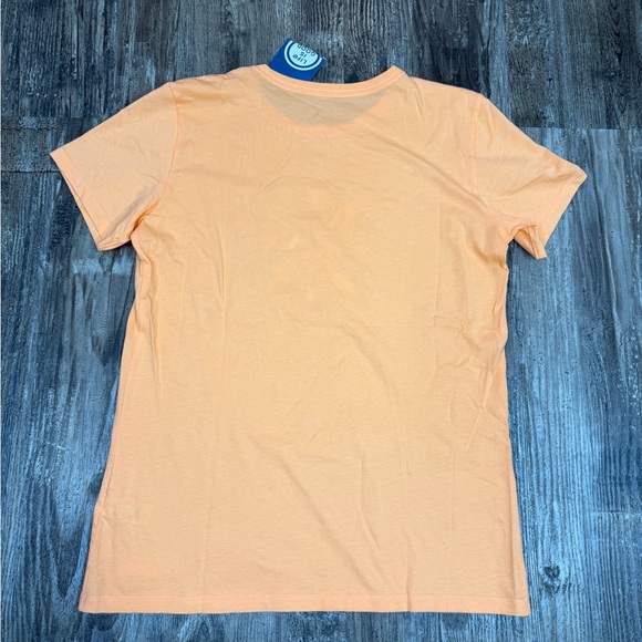 Life Is Good Women’s Medium Peach Floral Kayak Tee - Picture 8 of 8
